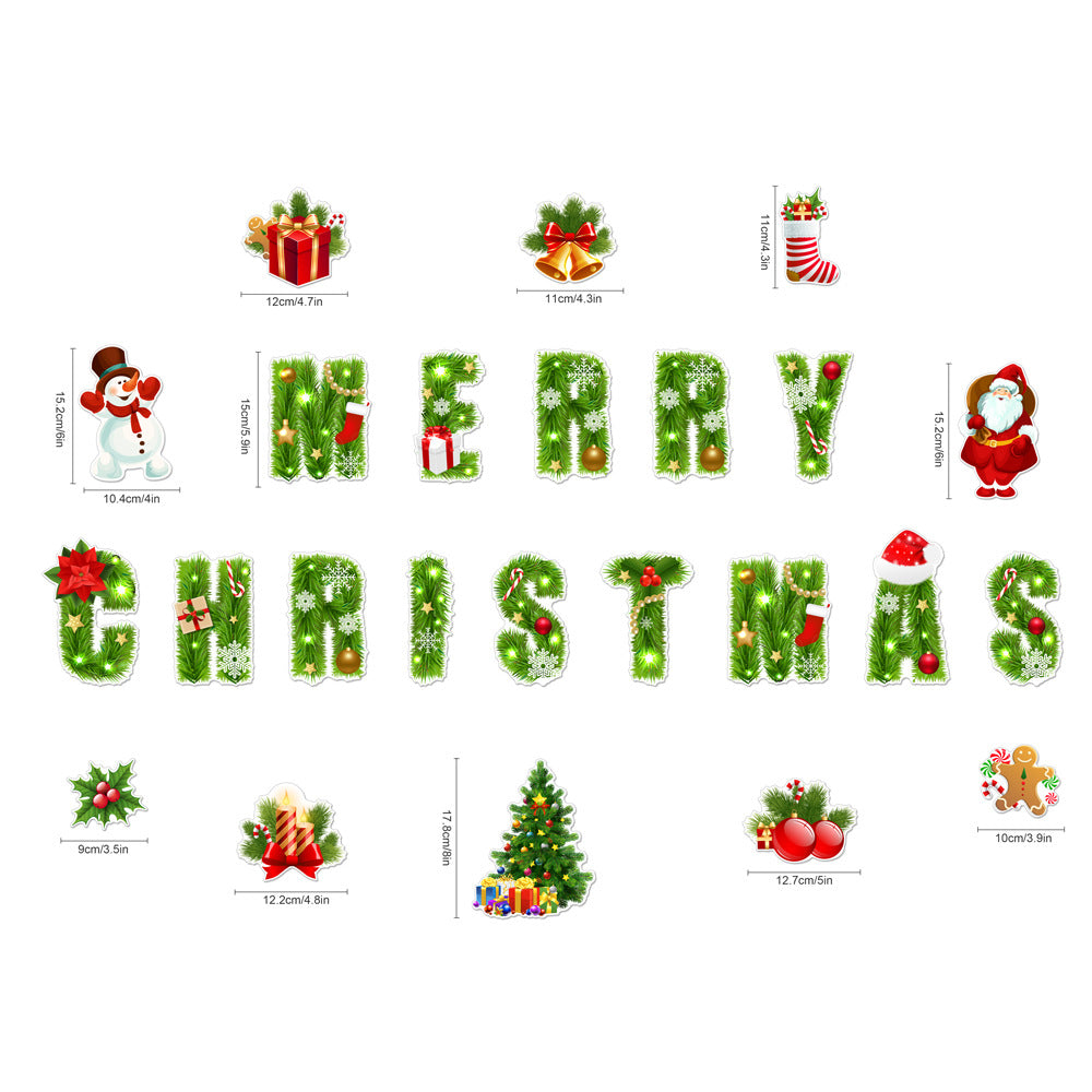 🎅Christmas Sale 49%OFF🎄Christmas Themed Magnetic Sticker