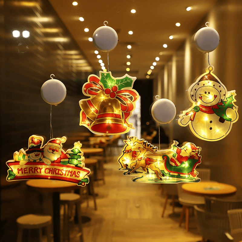 Set A(Merry Christmas+Christmas Bell+Reindeer Santa+Snowman)🎁30% OFF