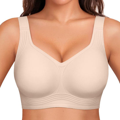 🏆LAST DAY SALE 50% OFF 🔥OEAK Women Jelly Bras Wirefree Full Coverage No Underwire Everyday Bras Comfortable Wireless Padded Tshirt Bra👍