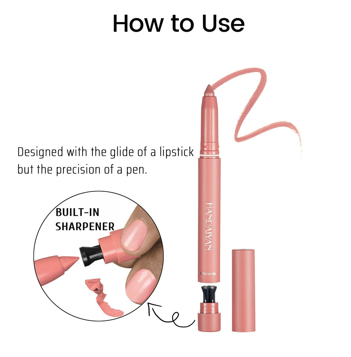 12 Colours Rotating Sharpenable Smudge-proof Matte Lipstick Pencils🎁Buy 2 Get Free Shipping