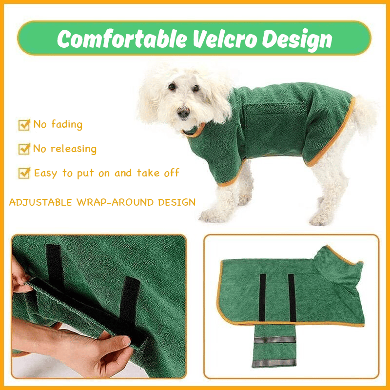 🔥New Year Sale 50% OFF🐕Super absorbent Pet Bathrobe🎁Buy 2 save 10%🎁