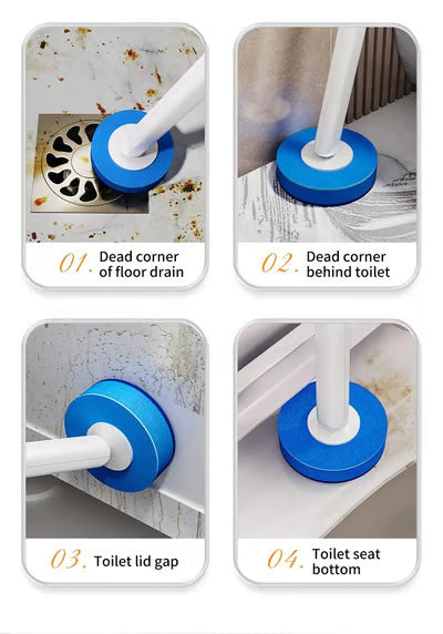 🔥BIG SALE SPECIAL PRICE £6.99!!⚡50K+ SOLD!🚽💦Hands-Free Cleaning Gadget🧽Disposable toilet cleaning tool💦