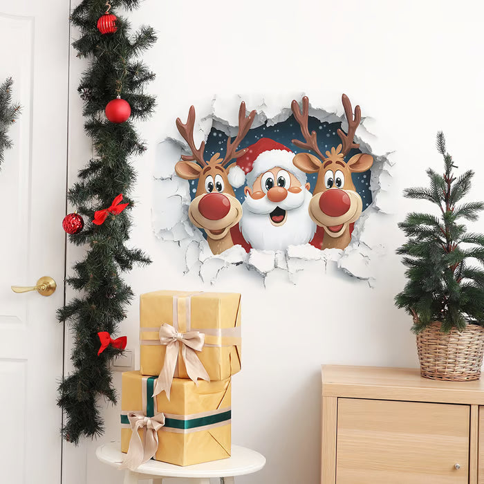 ⏳Surprise price: ￡5.99!!🔥🎅Christmas Creative Wall Sticker