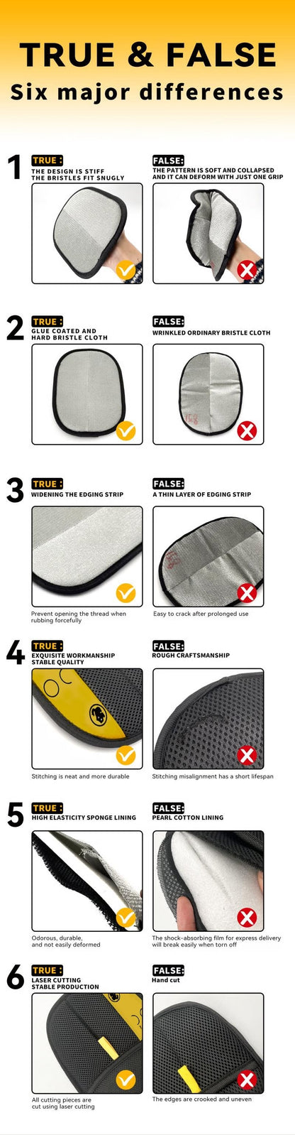 ✨Last Day Promotion 49% OFF🐱Pet Hair Remover Electrostatic Gloves🧤