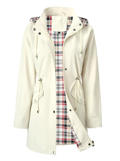 🔥This Week's Special Price:£23.99!!🧥💦Womens Chic. Lightweight. Waterproof Jacket🍃-Unleash Style and Durability in Any Storm!