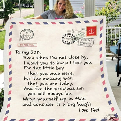 🎁To My Daughter - Warm Gift Blanket🔥49% OFF TODAY💥BUY 2 GET 10% OFF
