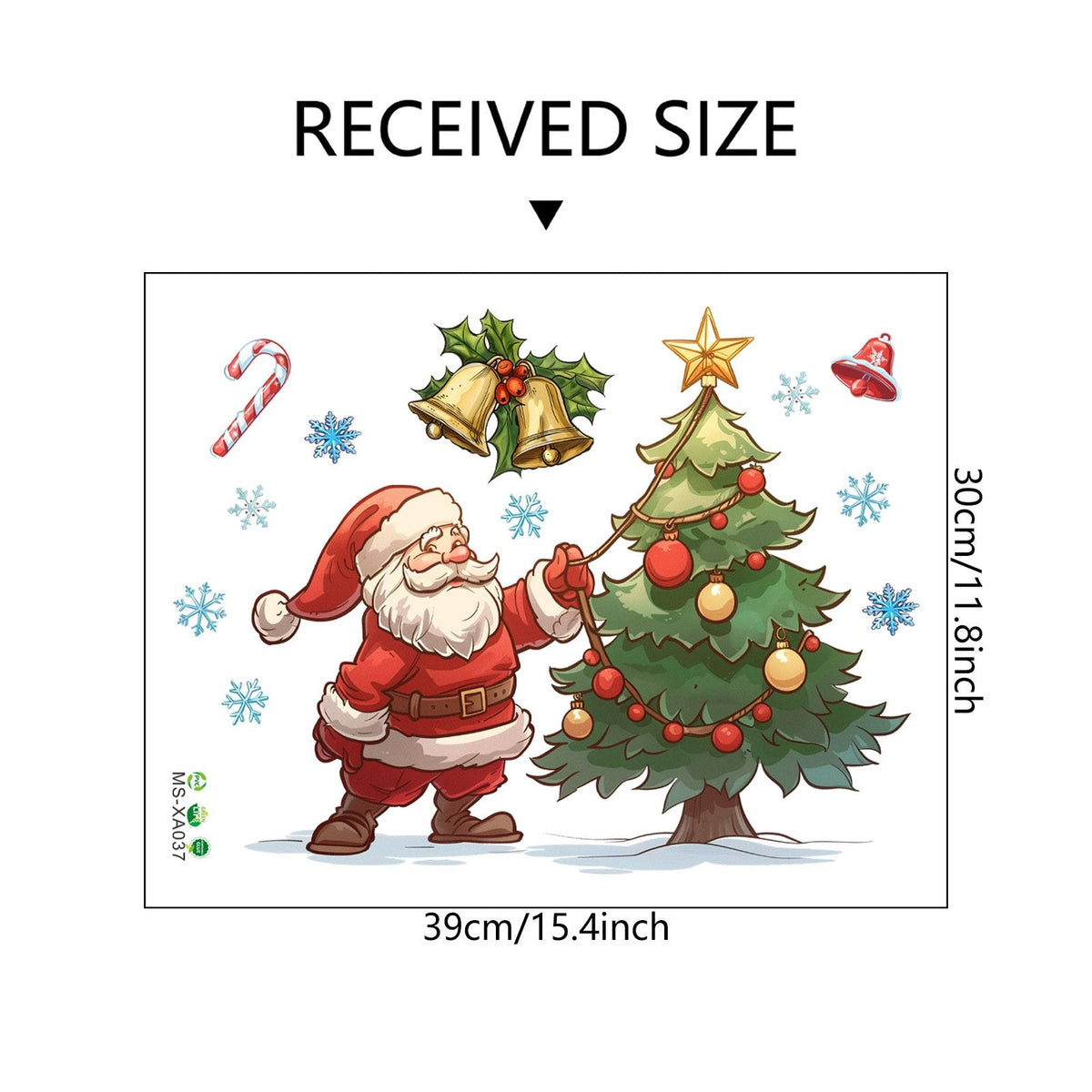 ⏳Surprise price: ￡5.99!!🔥🎅Christmas Creative Wall Sticker