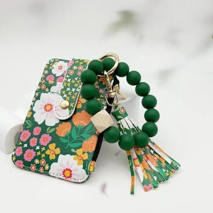 🔥New Year Sale - Buy 3 Pay 2(code: boho)🎁Women's Boho Style Beaded & Tassel Decorated Card Bag