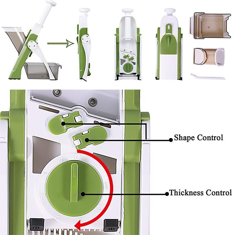 🔥2025 Hot Sale 50% OFF🔥Kitchen Adjustable Safe Chopping Artifact