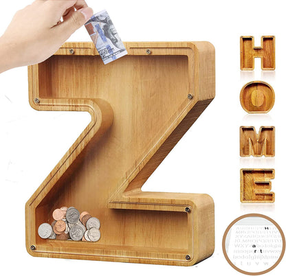🔥HOT SALE🔥Piggy Bank-Wood Gift For Kids