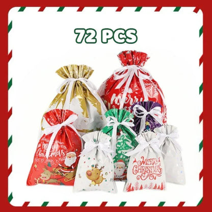 🏆50K+ SOLD! 🔥Christmas Sale 49% OFF🎅Drawstring Christmas Gift Bags (Biodegradable)🎁