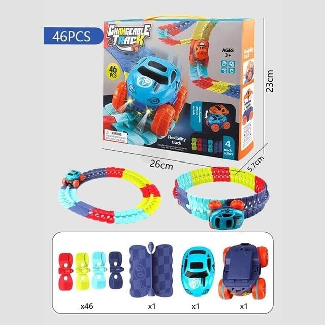 46PCS&1 Car(1 Colour)