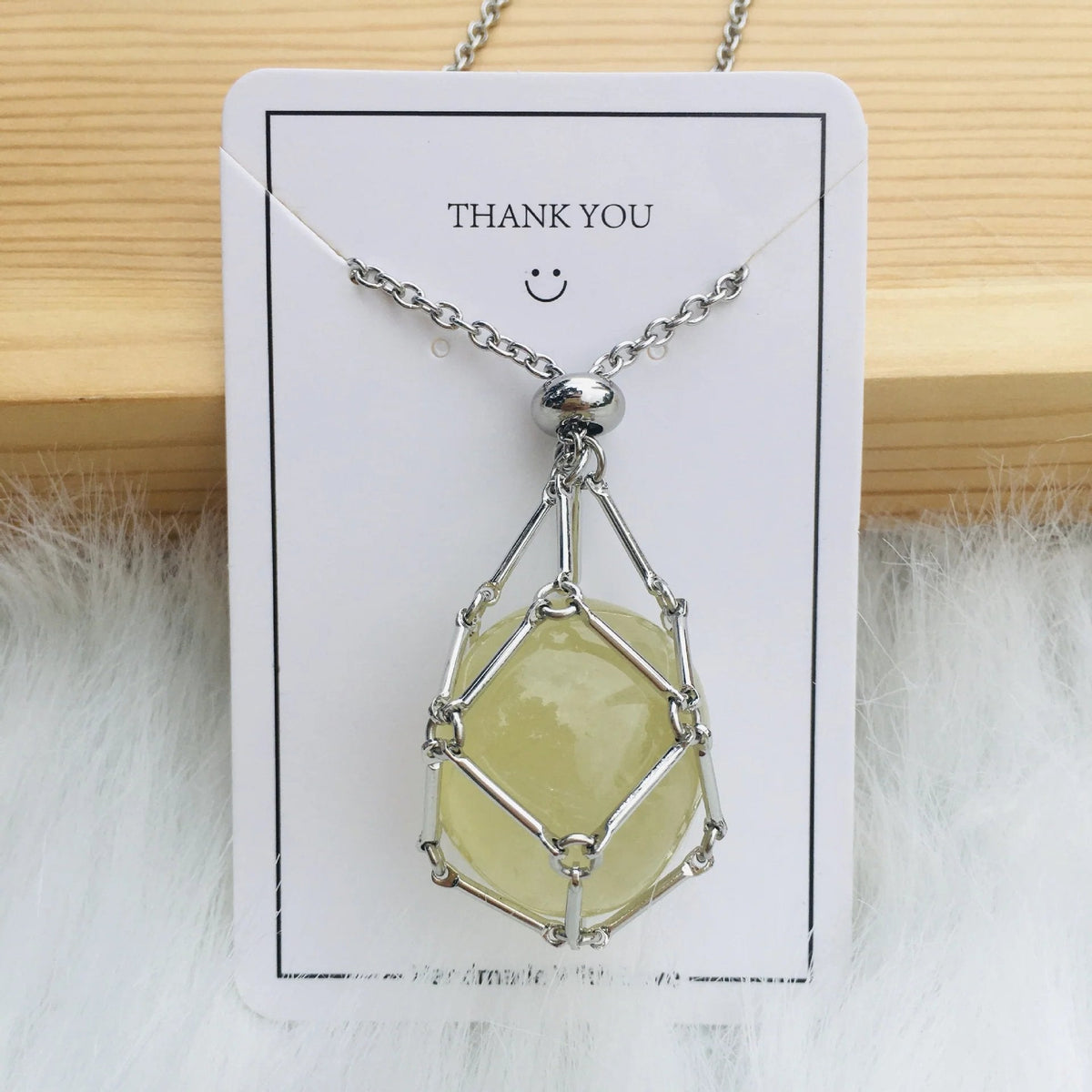 🔥Hot Sale 49% OFF - 2023 Crystal Stone Holder Necklace🎁