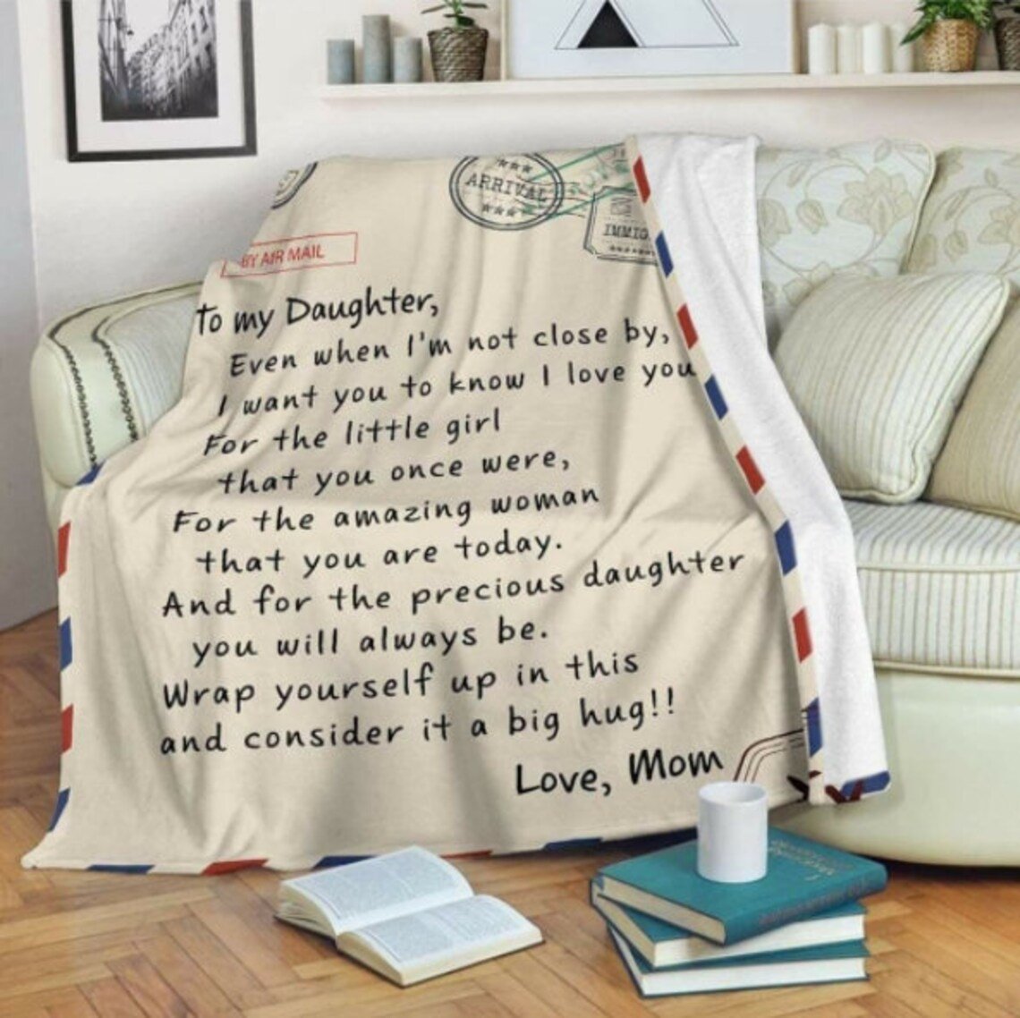🎁To My Daughter - Warm Gift Blanket🔥49% OFF TODAY💥BUY 2 GET 10% OFF