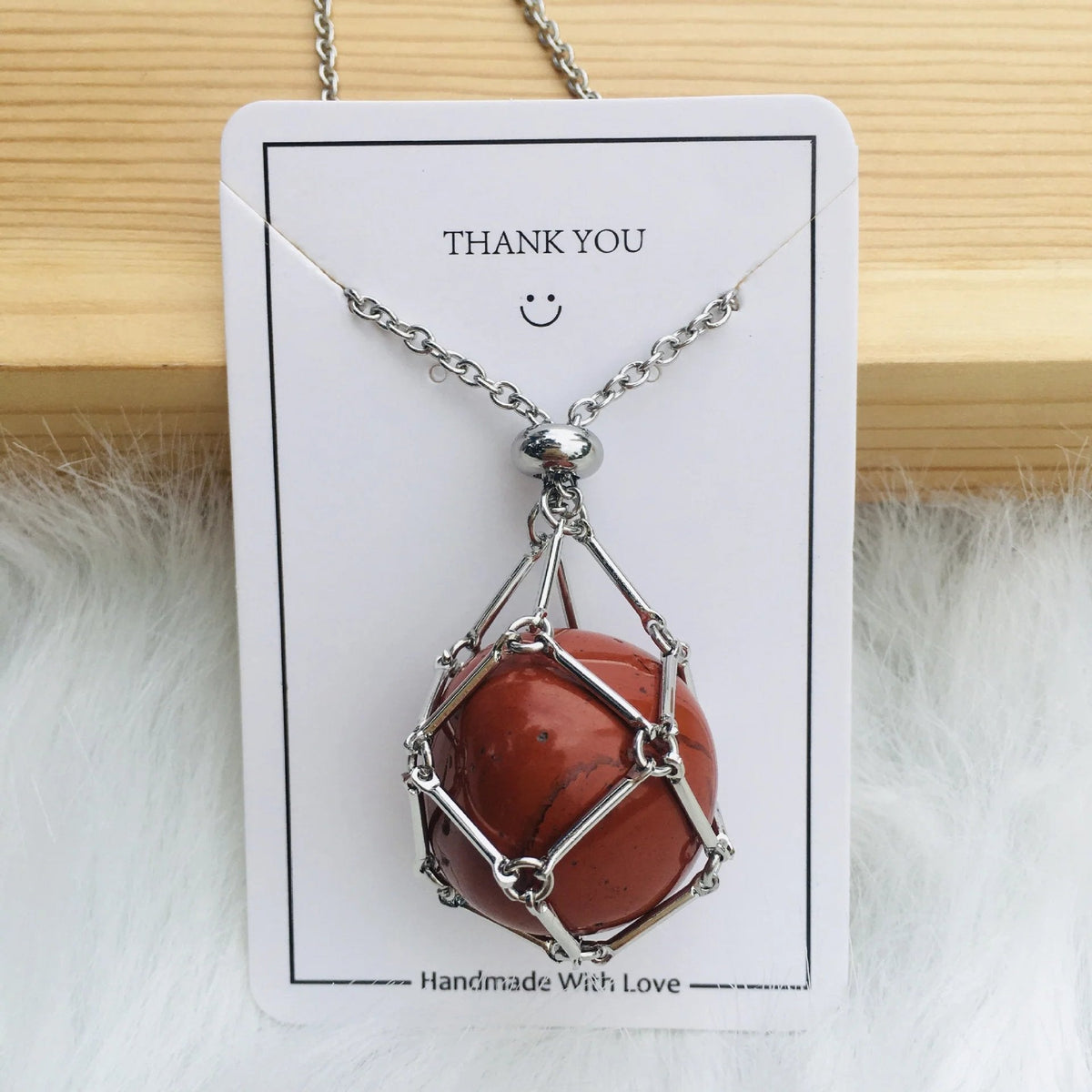 🔥Hot Sale 49% OFF - 2023 Crystal Stone Holder Necklace🎁