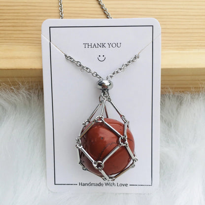 🔥Hot Sale 49% OFF - 2023 Crystal Stone Holder Necklace🎁