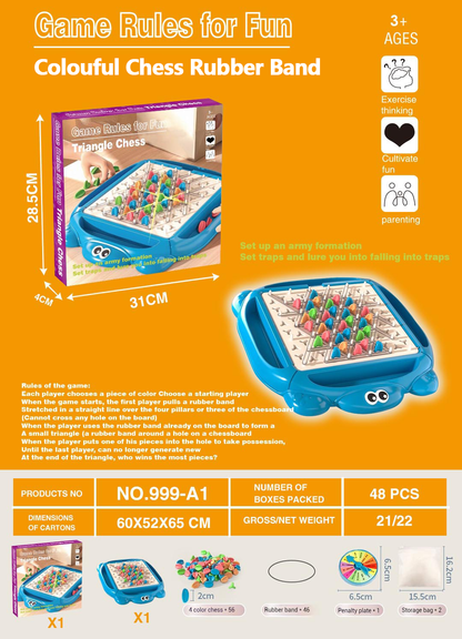 🎅Hot Sale 50% OFF🎄UPGRADED XMAS VERSION🎁Colourful Geomatric Chess Game