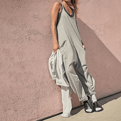 ⏰ BUY 3 PAY 2🔥Add 3 Pcs To Cart🏆2024 Wide Leg Jumpsuit with Pockets
