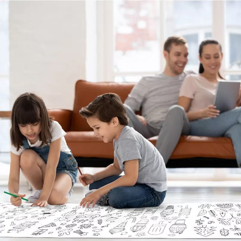 🎅Christmas Sale 49% OFF🎄Children's Drawing Roll🎁Buy 3 Pay 2