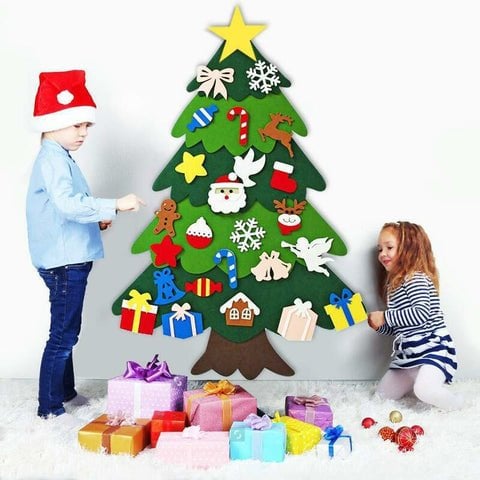 🎄Christmas Sale 49% OFF🎁DIY Felt Christmas Tree Set