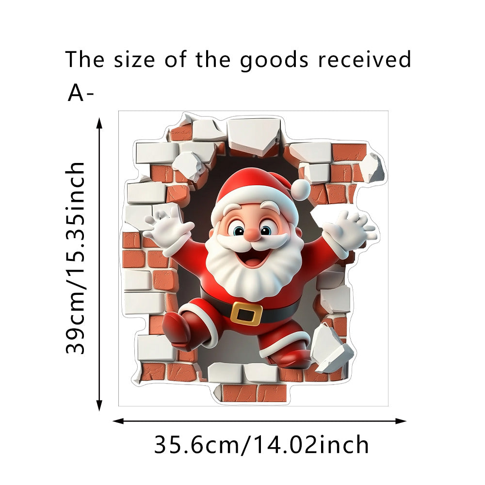 ⏳Surprise price: ￡5.99!!🔥🎅Christmas Creative Wall Sticker
