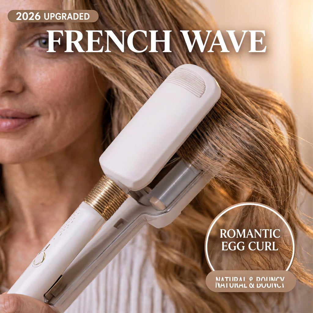 🌸 LIMITED-TIME 50% OFF! ✨ 32MM Wavy Hair Curler – Big Bouncy Curls, 4 Adjustable Heat Settings & Negative Ion Care – Salon-Quality Styling at Home 💇‍♀️