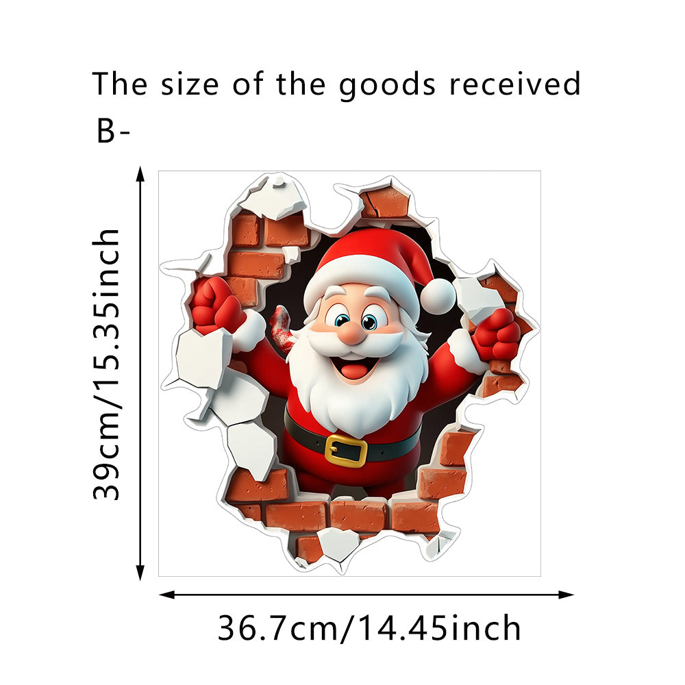 ⏳Surprise price: ￡5.99!!🔥🎅Christmas Creative Wall Sticker