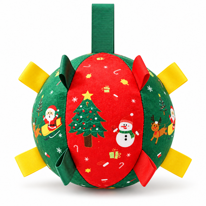 🎄Black Friday Sale 50% OFF!!⏳Flash Sale🏆50K+ SOLD!💥Dog Christmas Interactive Toy Soccer Ball with Bell🐕