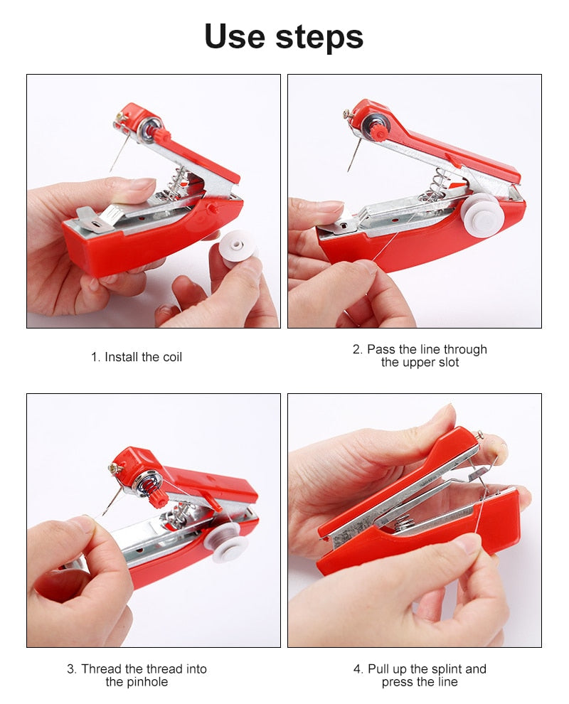🔥Hot Sale 49% OFF - Mini Handheld Sewing Machine