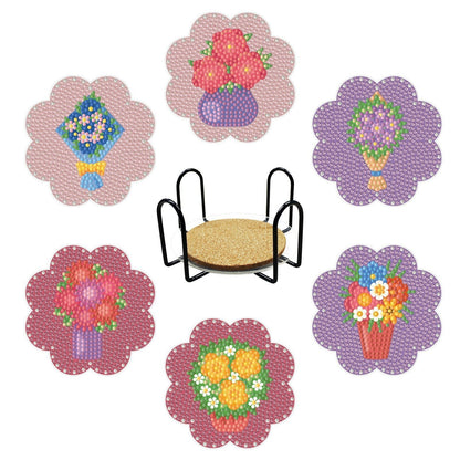 🎅Christmas Sale 50% OFF🌸DIY Diamond Crafts Coasters🎁Buy 2 save 20%&Free Shipping