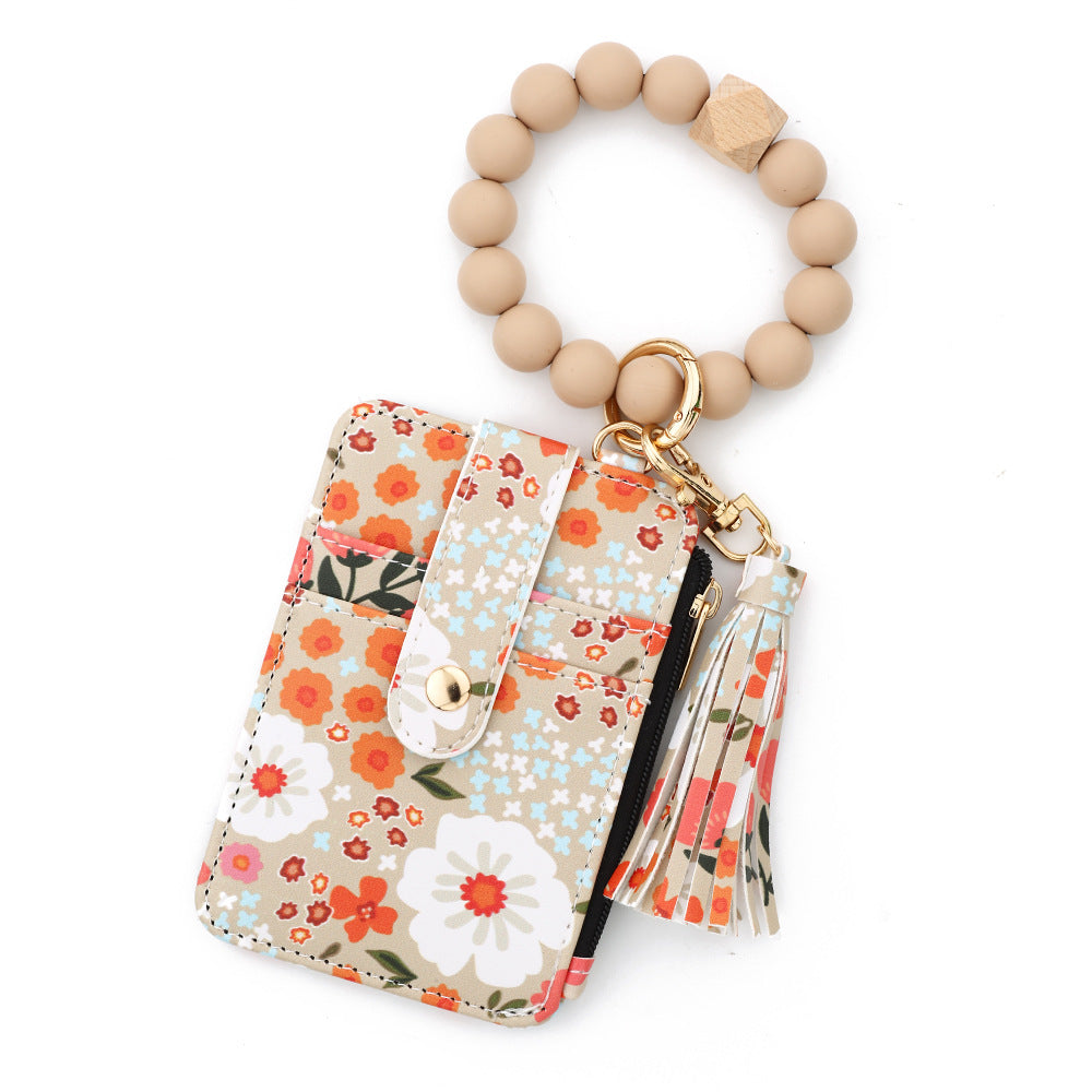 🔥New Year Sale - Buy 3 Pay 2(code: boho)🎁Women's Boho Style Beaded & Tassel Decorated Card Bag