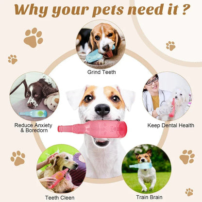 🐶Hot Sale 49% OFF🔥Chew & Squeeze Buddy Play Bottle Toy🎁Buy 2 save 10%&Free Shipping