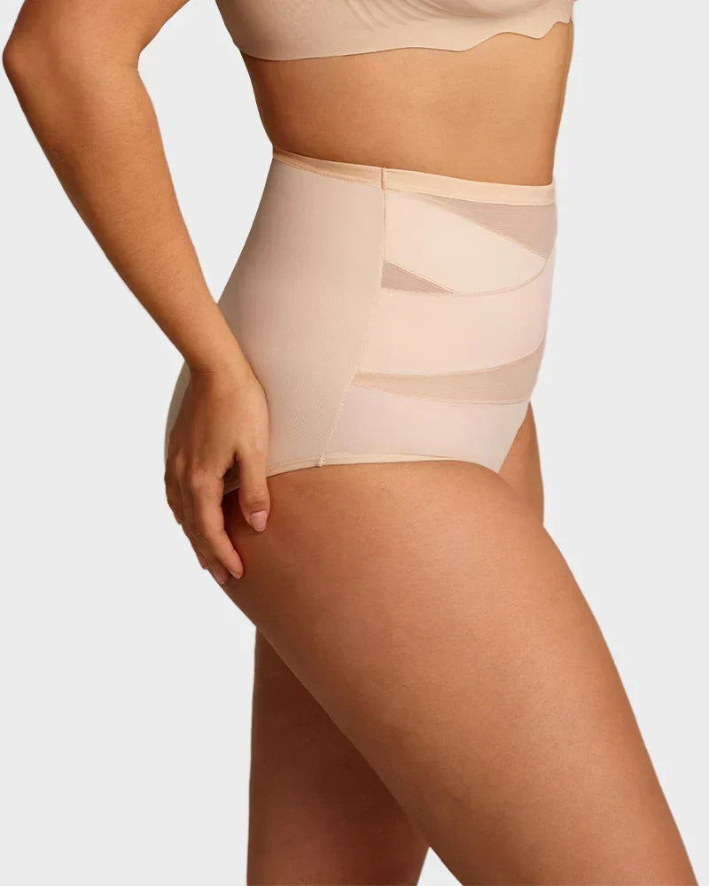 🔥🔥As low as £2.77 per item!!Limited Sale-50% OFF💕Plus-Size High-Waist Cross Tummy Control Panties
