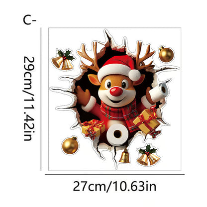 ⏳Surprise price: ￡5.99!!🔥🎅Christmas Creative Wall Sticker