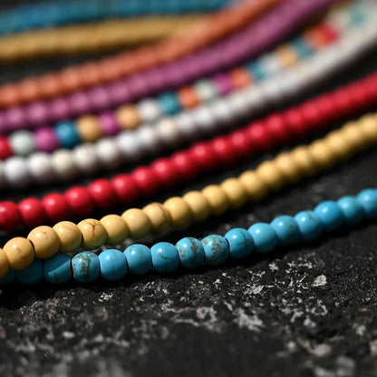 🔥Hot Sale 49% OFF - Colourful Beads Initial Choker🎁Buy 2 Only ￡9.99&Free shipping