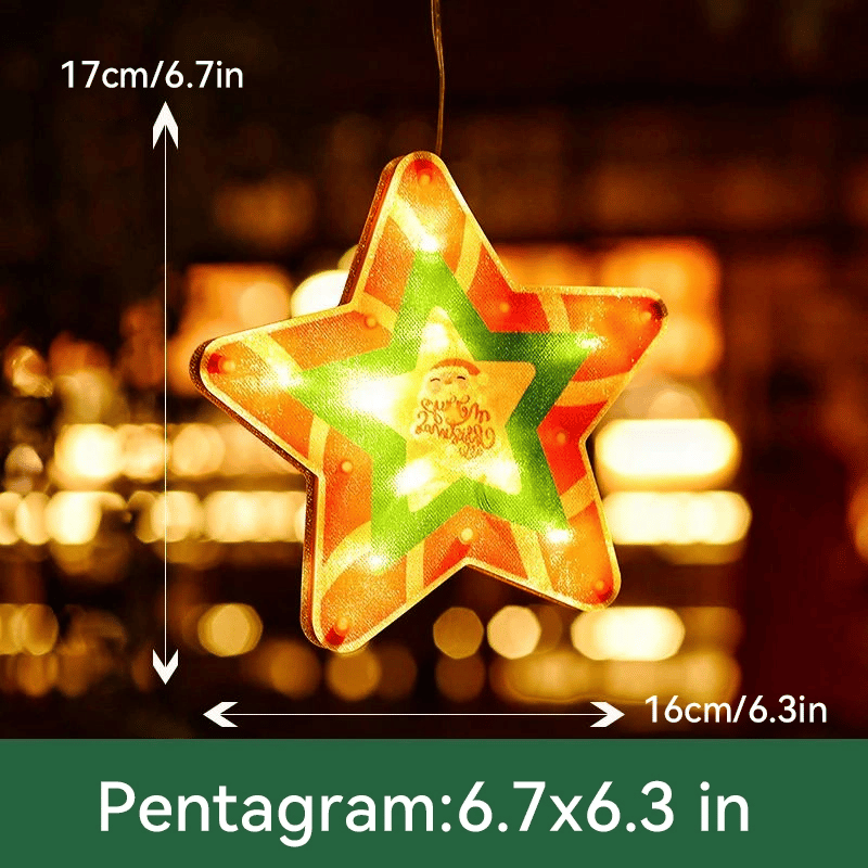 🎅Christmas Sale 49% OFF🎄Christmas Window Hanging Lights🎁Buy 3 or more get Free Shipping