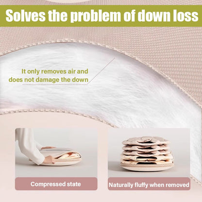 🔥2025 Hot Sale✨️Space Saving Hanging Garment Bag with Self Compression Zipper