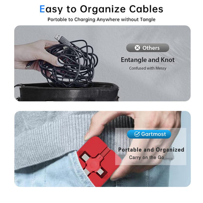 🔥New Year Sale 50% OFF🔥3 in 1 Data Line Fast Charging Line Storage Box⚡Buy 3 Pay 2