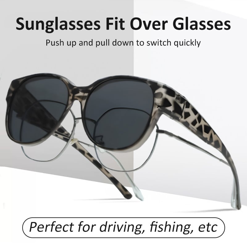 💕Mother's Day Sale - Buy 1 Get 1 Free!!🏆Flash Sale⚡45K+ SOLD! 😎UV400 Protection Fit Over Glasses Sunglasse
