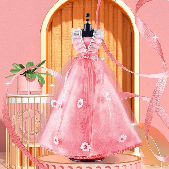 🎅Christmas Sale 49% OFF🎁Girls' Favourite💃Dress Design Craft Making Kit