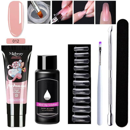 🔥Hot Sale 49% OFF🔥Luxury Crystal Nail Extension Gel Set🎁Buy 3 Pay 2(code:UV)