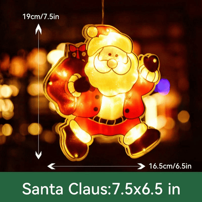🎅Christmas Sale 49% OFF🎄Christmas Window Hanging Lights🎁Buy 3 or more get Free Shipping