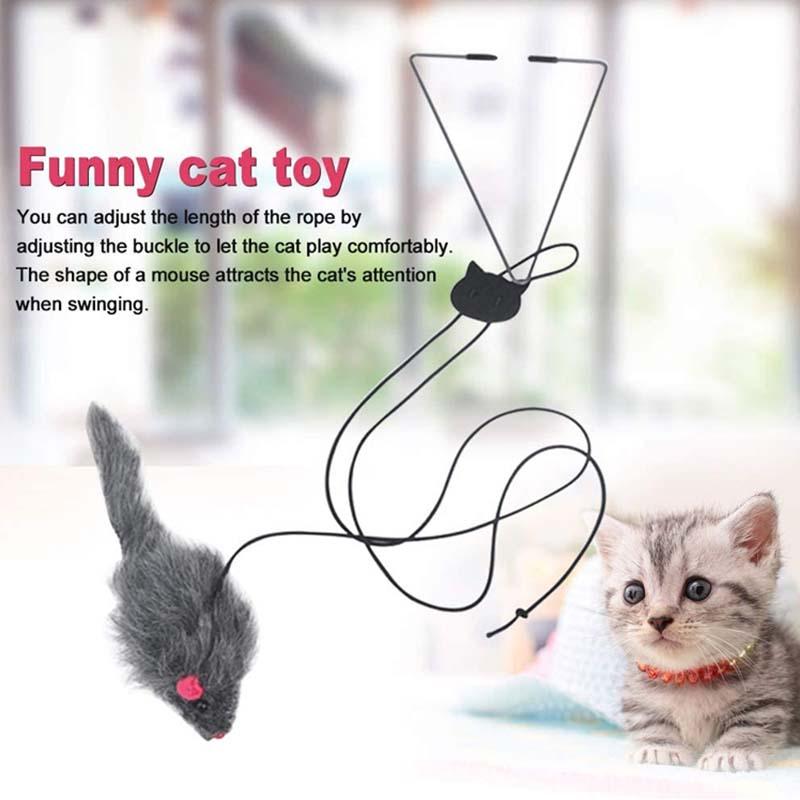 49% OFF - Hanging Door Bouncing Mouse Cat Toy🎁Buy 2 Get 1 Free & Free Shipping