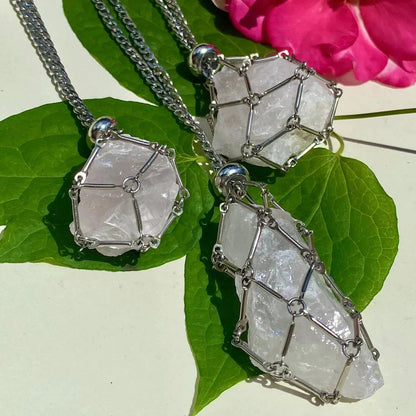 🔥Hot Sale 49% OFF - 2023 Crystal Stone Holder Necklace🎁