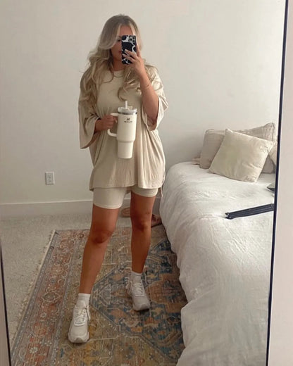 🔥Autumn Sale 49% OFF - 2 Piece Loose Comfy Outfit Lounge Set