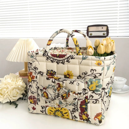 🔥Last Day 49% OFF🌸Boho Fabric Storage Basket✨
