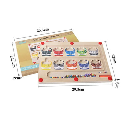 🔥Hot Sale 49% OFF - 2023 Newest Magnetic Colour and Number Maze🎁