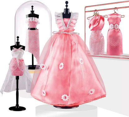 🎅Christmas Sale 49% OFF🎁Girls' Favourite💃Dress Design Craft Making Kit