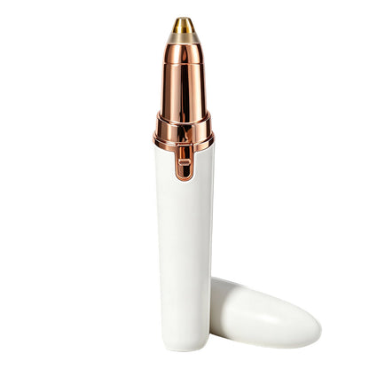 ✨ 50% OFF 💖 Electric Eyebrow Trimmer Pen with LED Light – USB Rechargeable Precision Hair Remover