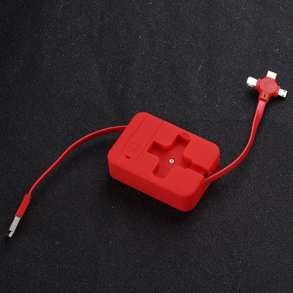 🔥New Year Sale 50% OFF🔥3 in 1 Data Line Fast Charging Line Storage Box⚡Buy 3 Pay 2